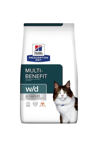 Hill's Prescription Diet W/D Multi-Benefit Yetişkin Kedi Maması 1500 G