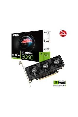 Asus Rtx5060 8gb Rtx5060-o8g-lp-brk Gddr7 128bit Hdmı Dvı Dp Ekran Kartı
