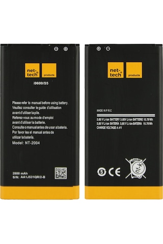 Teknonet Samsung Galaxy G900 S5 Uyumlu Nettech 2800 Mah Batarya