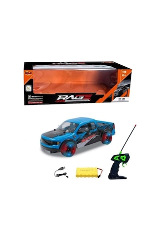 Toycraft Turboracer 1:10 Ölçekli Uzaktan Kumandalı Yarış Arabası Serisi - Mavi