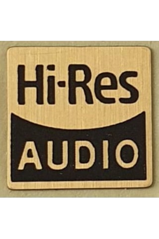 OEM Hi-Res Audio Sticker Etiket D27