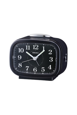 Seiko Qhk060j Sessiz Saniyeli Aydınlatmalı Bell Sesli Alarm 5 Dk Ertelemeli Masa Saati Çok Renkli