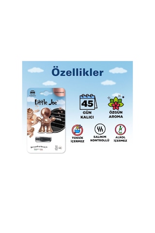 Little Joe Sedir Ağacı Araç Kokusu Cedarwood -45 Gün -oto Kokus