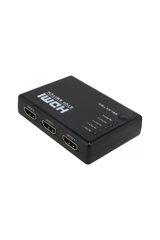 Pm-8342 5 Giriş 1 Çıkış Hdmı 2.0 4k 60hz Switcher Toplayıcı Kumandalı