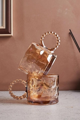 Perotti Ringo Stone Amber 2 Li Cam Kupa 325 Ml 15861