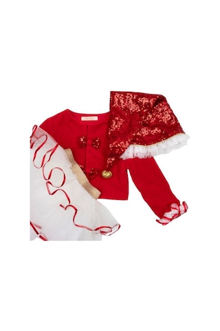 Meri Meri - Santa's Little Helper Kostüm / 5-6 Yaş 0 - 99
