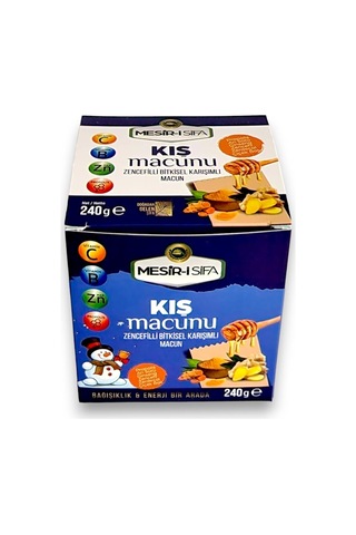 Mesiri Şifa Zencefilli Bitkisel Karışımlı Kış Macun 240 Gr