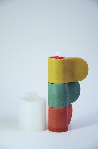 Reality Yapı  Tealight Silikon Kalıbı