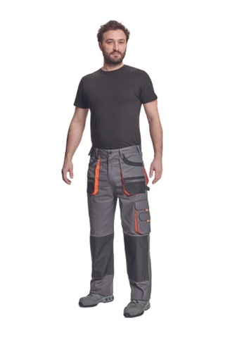 Cerva Carl Be Gri İş Pantolonu Gri