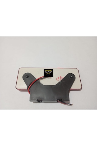 Motosiklet Kırmızı 4 Ledli Reflektör 2 Kablolu Montaj Ayaklı 11cm