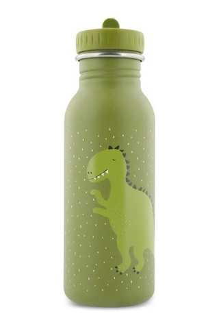 Trixie 41-201 Paslanmaz Çelik Suluk Matara 500ml - Mr. Dino Çok Renkli