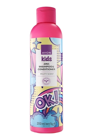 Kids Ok 2 Si 1 Arada Meyve Kokulu Şampuan Ve Saç Kremi 200 Ml. Tüm Saçlar