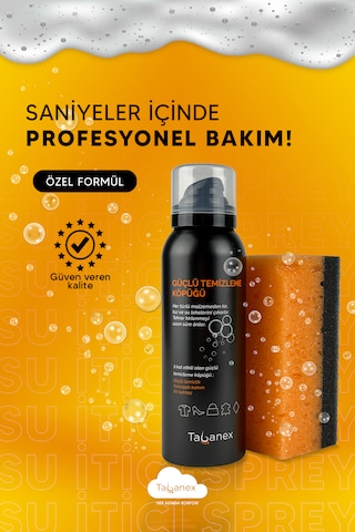 Tabanex Güçlü Temizleme Köpüğü Seti Beyaz