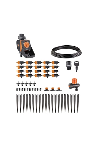 Claber 90766 Timer Kit 20 Logica Damlama Sulama Sistemi Komple