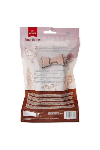 Peanutbutter Medium Orta Boy Yer Fıstıklı Kemik 2'li, 158 Gr Köpek Ödülü