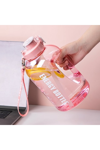 Sporcu Su Matarası 2500 Ml Pembe