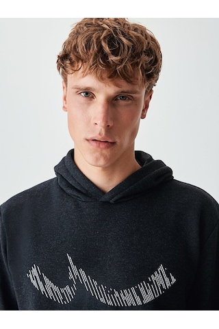 LTB Rıgoma Kapüşonlu Sweatshirt 0112286525613880000 Antrasit