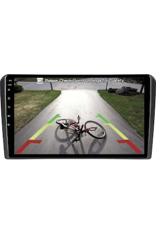 Audi A3 Araç Multimedya Android Ekran Carplay Navigasyon Cihazı Double Teyp 4+64 9" 05-13 Black Navımex