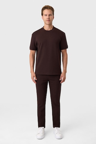 Back And Bond Regular Fit Örme Kahve Jogger Pantolon Çok Renkli