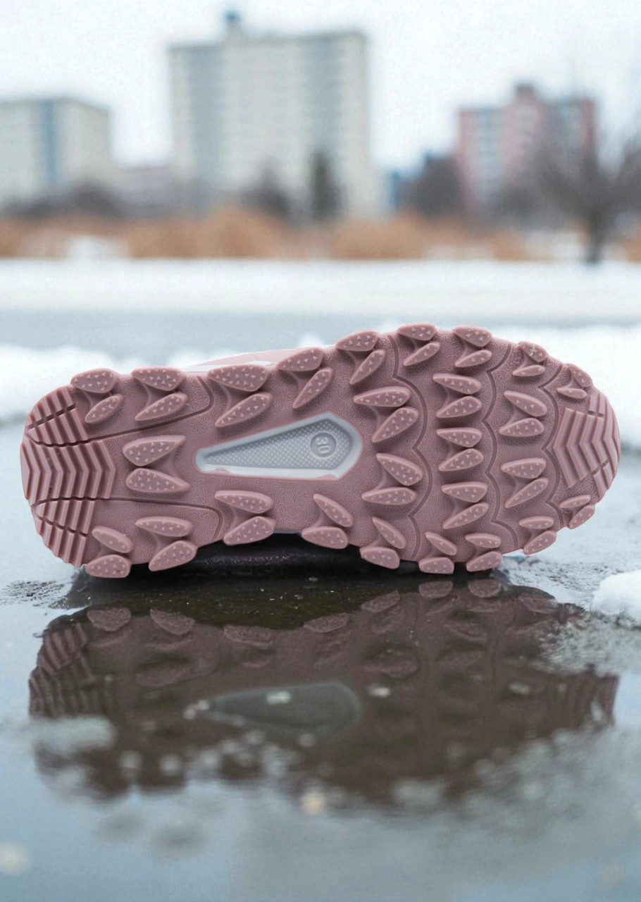 Khayt Gimli Sıcak Astar Su Ve Soğuk Dayanıklı Çocuk Kar Bot Pudra