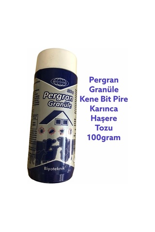 Pergran Karınca Granül 100 Gr - Etkili Karınca, Kene, Bit, Pire Kovucu Toz