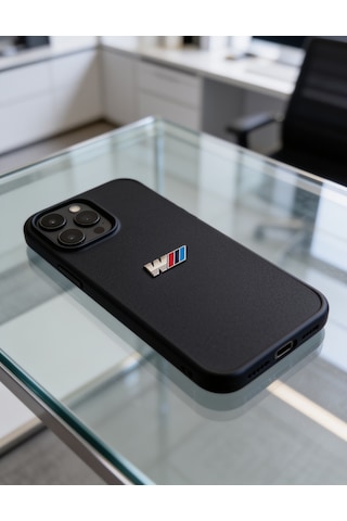 Bmw M Power Logosu Telefon Sticker 3d Metal Tasarım, Arka Süs A300144