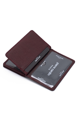 Pierre Cardin Bordo Unisex Deri Kartlık 0188b6d Bordo-floater
