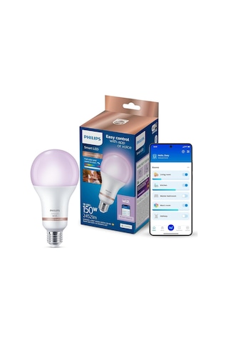 Smart Lighting Led Ampul A80 E27 150w Eşdeğer Rgb - Google Home, Alexa, Homekit Ve Matter Uyumlu Diğer