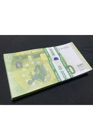 Aykar Yeni 100 Adet 100 Euro Geçersiz Sahte Eğlence Oyun Şaka Düğün...