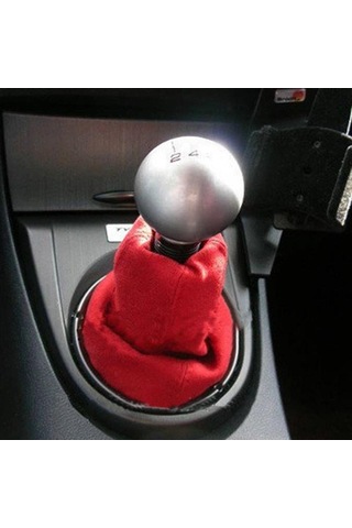 Geeksen Honda Civic Fd2 Type-r İçin 6 Vitesli Manuel Vites Kolu Başlığı - Gümüş Renkli Dayanıklı Metal Ergonomik Tasarım Gümüş