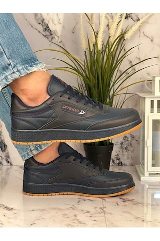 Dragon Erkek Mevsimlik Sneaker Ayakkabı Lacivert Lacivert