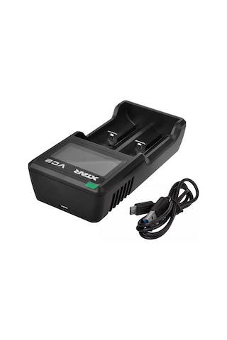 Xtar Vc2 Lcd Ekranlı Li-ion Pil Şarj Cihazı 2li