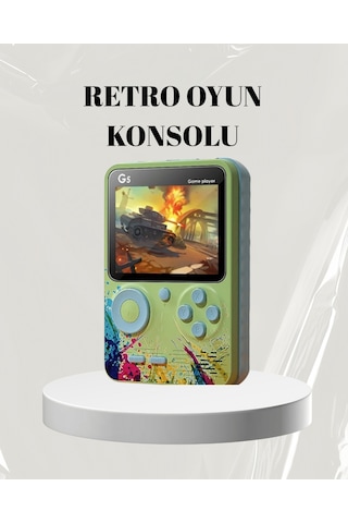 3 İnç Renkli Ekranlı Taşınabilir El Konsolu G5 Modeli Tkdytgsı4vc77jsytzu