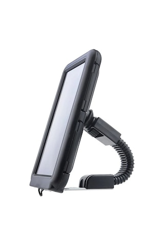 Teknonet Pfs-mt3 Bisiklet-motosiklet 360 Dönerli Telefon Tutucu - Siyah Siyah