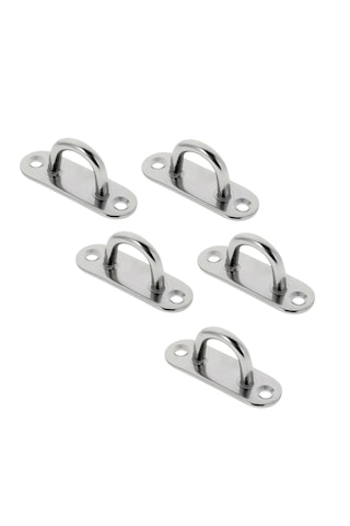 5'li Paslanmaz Krom Mapa. İki Delikli 6 Mm