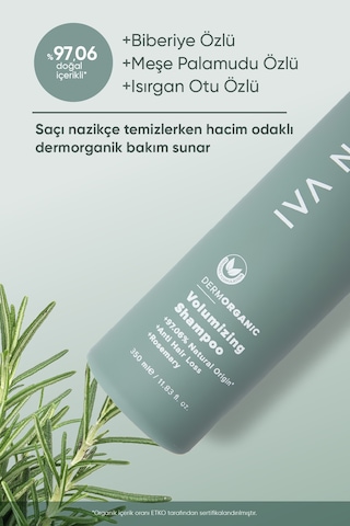 Iva Natura Saç Dökülmesine Karşı Hacim Veren Şampuan 350 ML