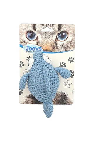 Jooys Amigurumi Kedi Oyuncağı Balık