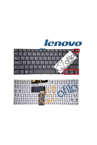 Lenovo Uyumlu Ideapad 1-14Igl05 Notebook Klavye Tuş Takımı Siyah Tr - 541754944