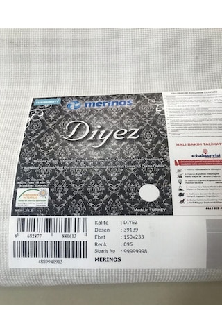 Merinos Halı Diyez Serisi 39139 095 Tüm Ebatlar