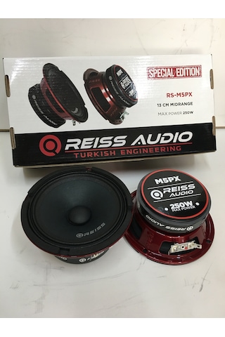 Reiss 13 Cm 2021 Prof.New Midrange Rs-M5Px 500 Wat 100 Rms 2.Li