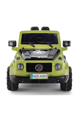 Baby2go 2695 Safari Akülü Araba 12 Volt / Yeşil Yeşil