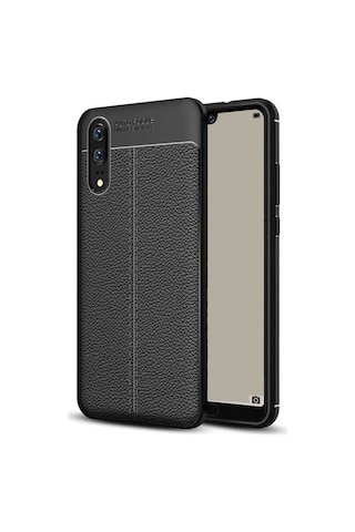Huawei P20 Kılıf Zore Niss Silikon Kapak Gri