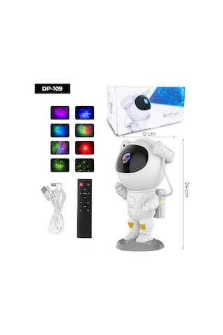 Dempower Astranot Gece Lambası Çok Renkli