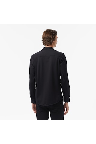 Nautica Erkek Siyah Slim Fit Gömlek Düz W57430t Siyah