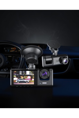 3 Kameralı Dashcam Sistem Uczzzaraçkamerasısilindir-4