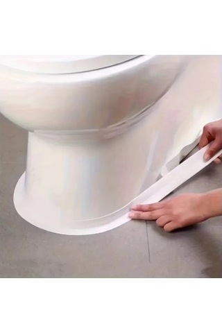 Beyaz Su Sızdırmaz Lavabo Kenar Bandı 3.2m Belirtilmemiş