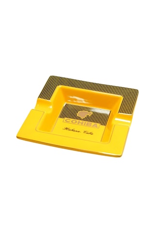 Cohiba Sarı İkili Porselen Puro Küllüğü - Tr9731