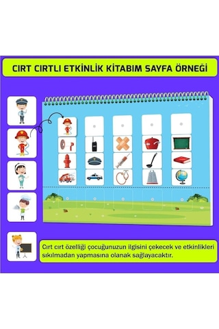 Cırt Cırtlı Etkinlik Kitabım: 3-5 Yaş