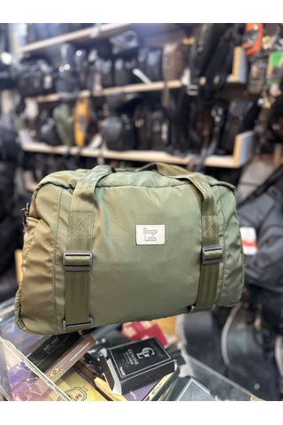 Bagslab Haki Su Geçirmez Kumaş Seyahat Spor Çantası-1009 Haki