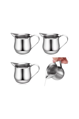 Teltree Paslanmaz Çelik 4'lü Süt Dökme Sürahisi - 90ml Çocuklar İçin Güvenli Ve Pratik Diğer